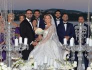 Sevda Asoubar ve Emir Kaya rüya gibi bir düğünle evlendiler