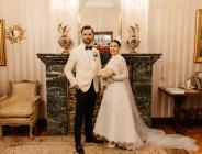 Hacer ve Onur Pala çifti muhteşem bir törenle dünya evine girdi