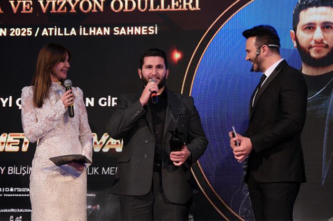 Mehmet Can Varlık, 4. Uluslararası Marka ve Vizyon Ödülleri’nde “Yılın Çıkış Yapan Girişimcisi” Seçildi