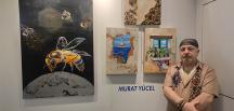 Murat Yücel eserlerini ArtContact Uluslararası Çağdaş Sanat Fuarı’nda sanatseverlerle buluşturdu