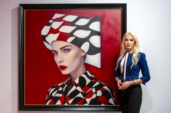 Simay Kışlaoğlu: Hiperrealist Ressam