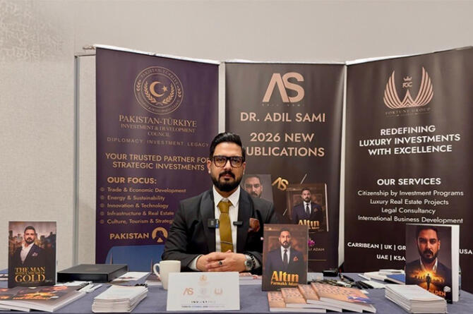 Adil Sami İstanbul’daki Uluslararası Zirvede İki Yeni Kitabını Tanıttı