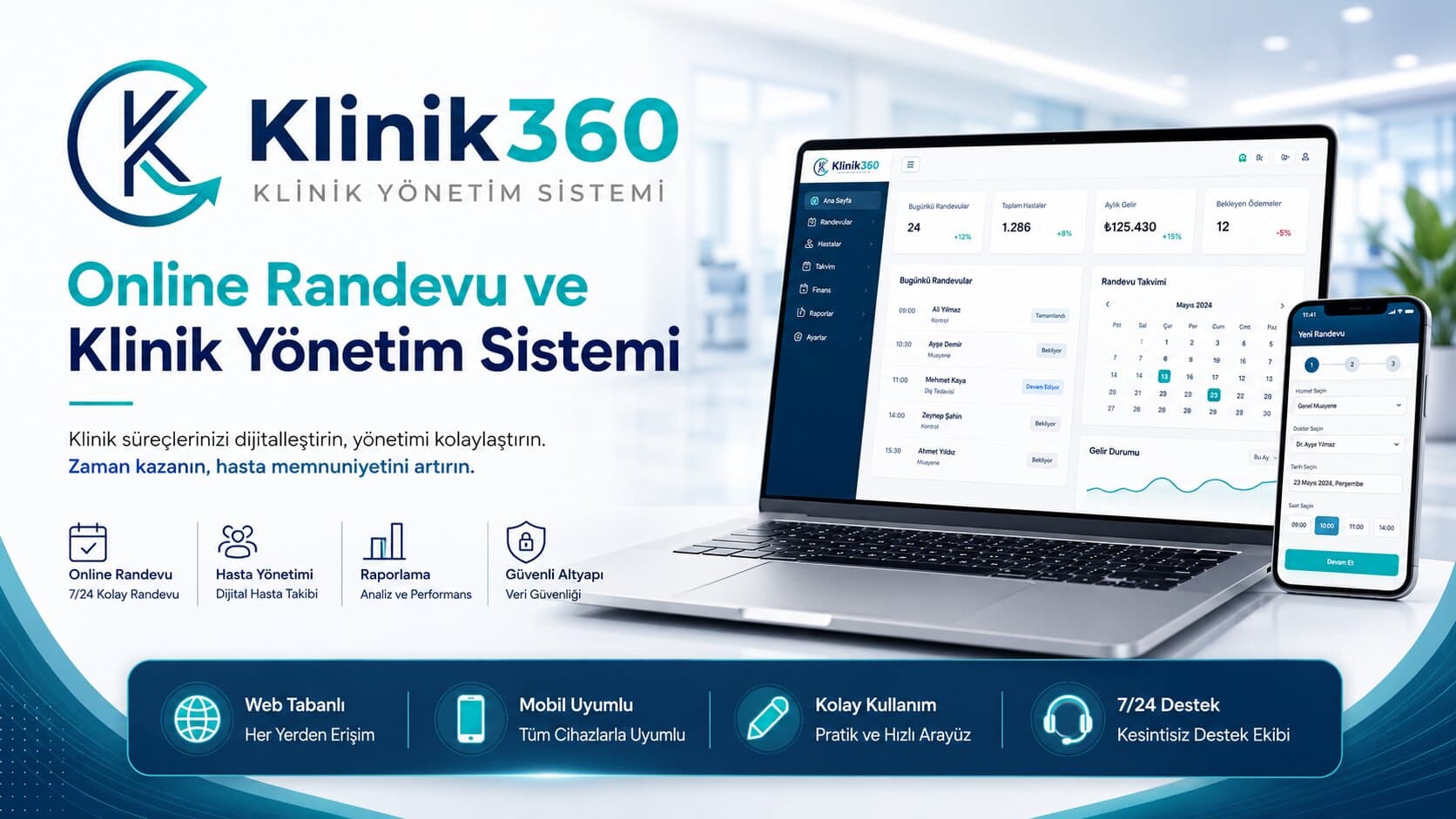 Klinik Yönetim Sistemi Hakkında Bilmeniz Gerekenler
